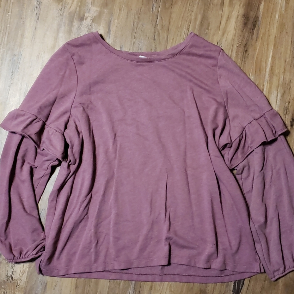 Peplum Sleeved Sweater